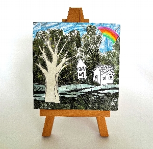 Surreal Narratives:  Miniature Mixed Media Workshop